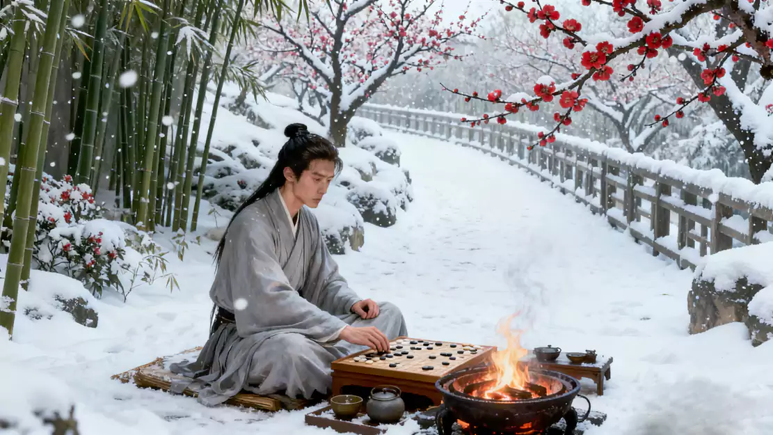 庭院闲景：既有古风雅致的延展 也有侧重心境的抒怀