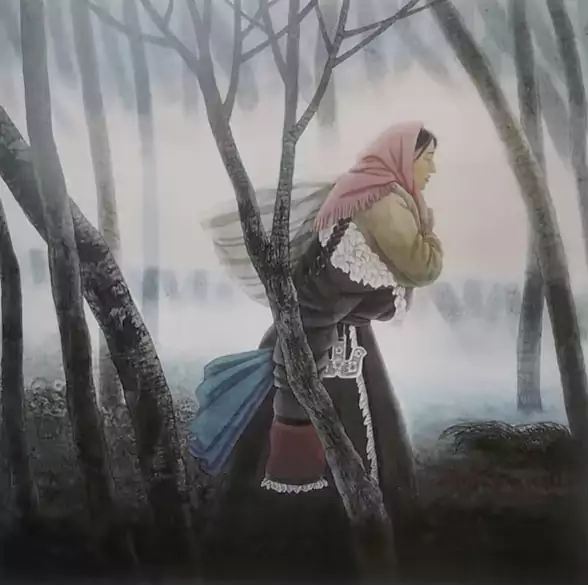 刚正之气 柔美之笔——李绍周人物画作品序